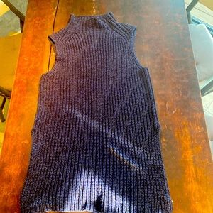 Ann Taylor Chunky Sleeveless Turtleneck Tunic